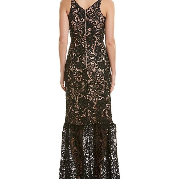 DRESS THE POPULATION Sophia Lace Mermaid Gown - Picture 2 of 2